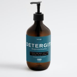 DETERGITI. Bagnoschiuma | L'odore che lasci è un crimine - Blu