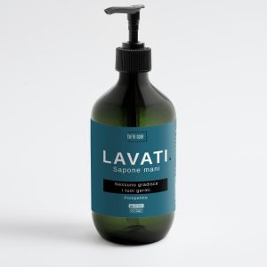 LAVATI. Sapone mani | Nessuno gradisce i tuoi germi - Blu