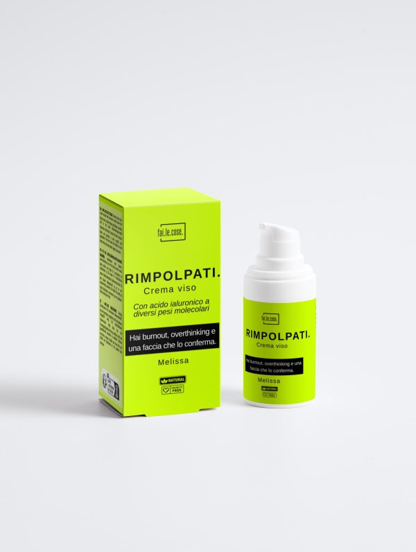 RIMPOLPATI. Crema viso | Hai burnout & overthinking - Giallo