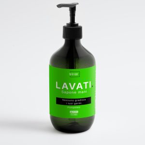 LAVATI. Sapone mani | Nessuno gradisce i tuoi germi - Verde