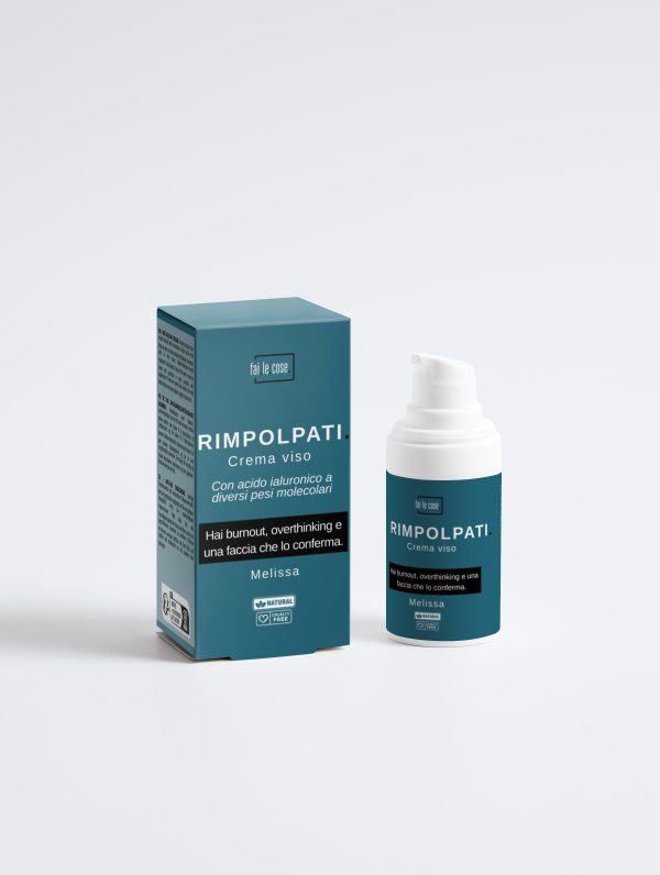 RIMPOLPATI. Crema viso | Hai burnout & overthinking - Blu