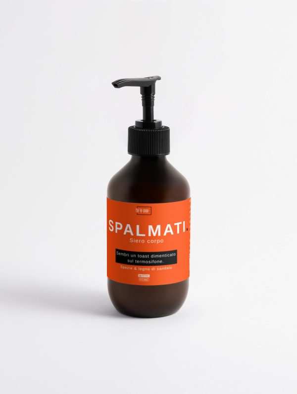 SPALMATI. Siero corpo | Sembri un toast dimenticato - Arancio